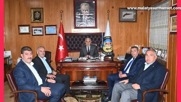 MTB Başkanı Özcan'dan ESKKK Başkanı Evren'e Ziyaret