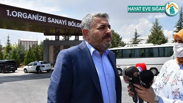 MTSO Başkanı Sadıkoğlu, OSB'de incelemelerde bulundu