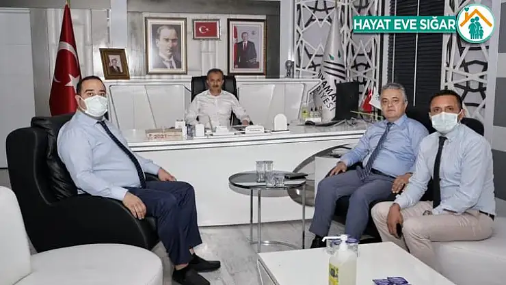 Müdür Erşen, Kılınç ile bir araya geldi