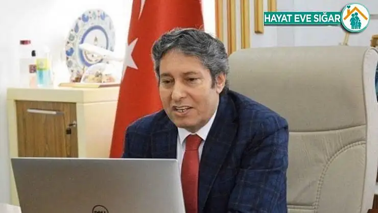 Müdür Tatlı, ortaöğretim müdürleri ile telekonferans toplantısı yaptı
