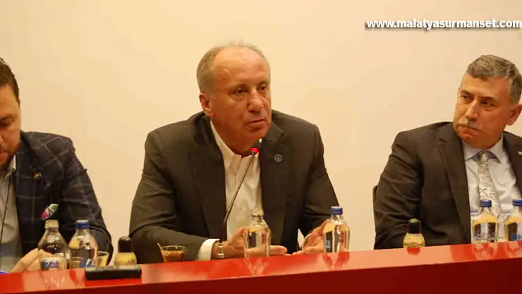 Muharrem İnce: 6'lı masa Tayyip Erdoğan hayranıdır