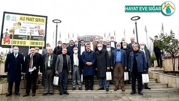 Muhtarlar sosyal tesisleri gezdi