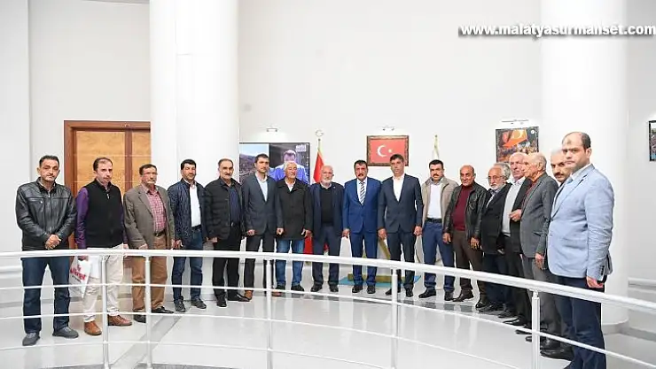 Muhtarlardan hizmet teşekkürü