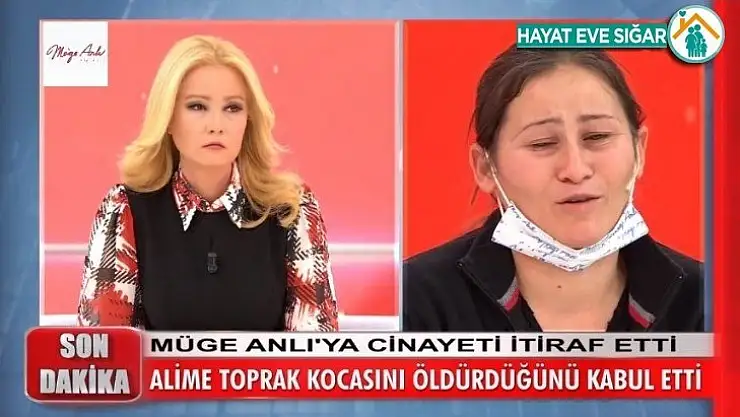 Muz serasında kocasını öldüren kadın: