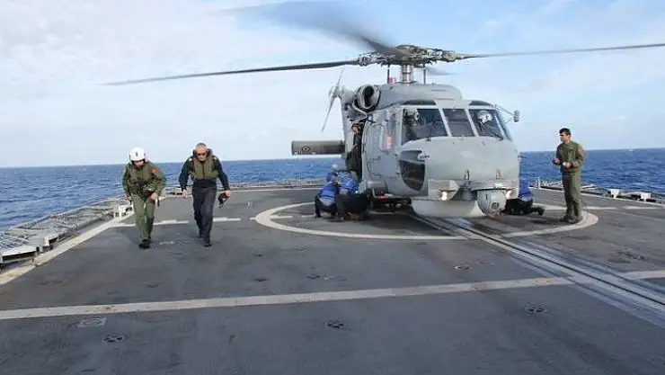 NATO Deniz Görev Grubu komutanı Fantoni'den OruçReis'e ziyaret