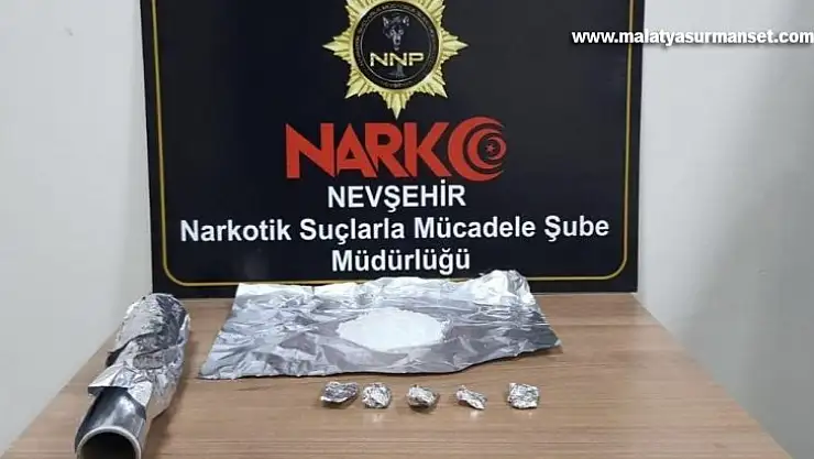 Nevşehir'de 2 uyuşturucu taciri tutuklandı