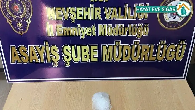 Nevşehir'de Afgan uyruklu uyuşturucu taciri 1 kişi tutuklandı