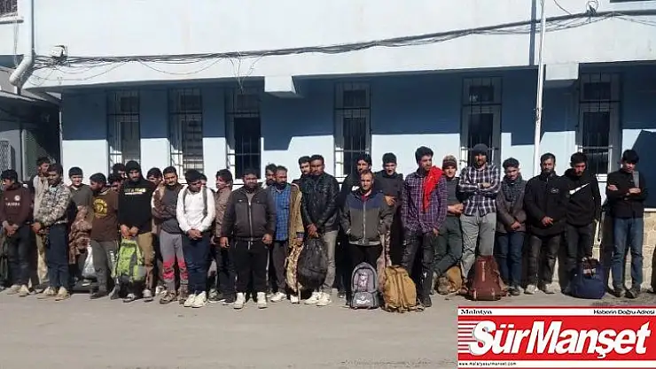 Niğde'de 75 göçmen yakalandı 2 kişi gözaltına alındı