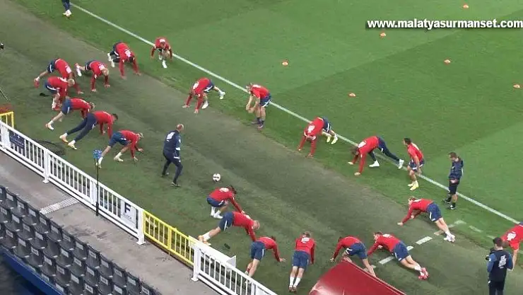 Norveç, Türkiye maçı hazırlıklarını tamamladı