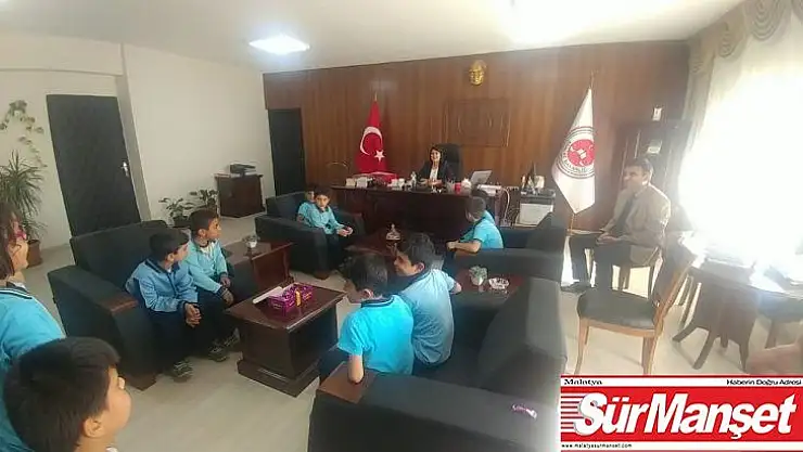 Öğrenciler, adalet sarayını ziyaret etti
