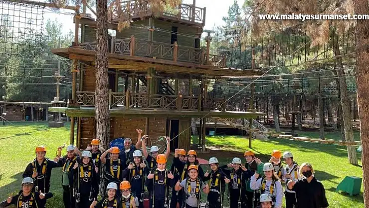 Öğrenciler doğal yaşamın keyfini çıkardı
