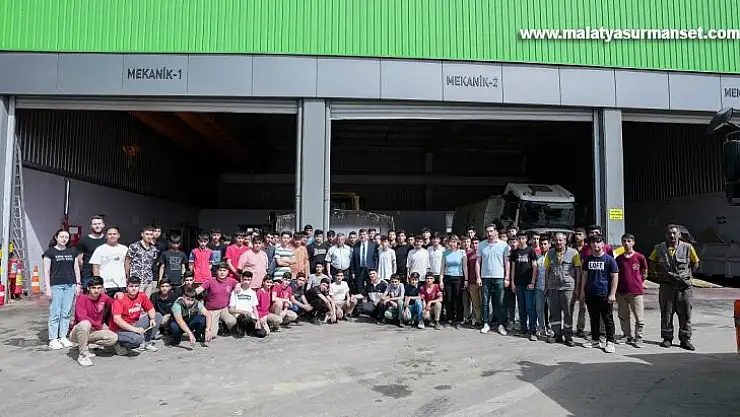 Öğrenciler kendine yeten belediye modelini inceledi