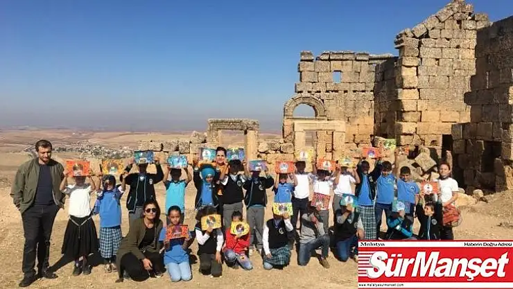 Öğrenciler Zerzevan Kalesi'ni gezdi