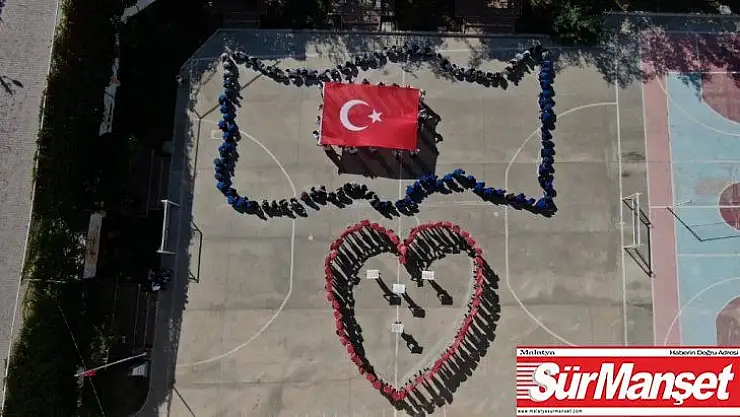 Öğrencilerden, Mehmetçik'e anlamlı mesaj