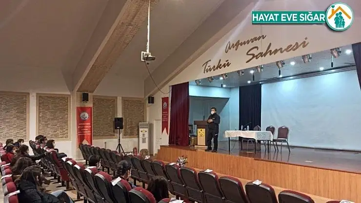 Öğrencilere afet eğitimi