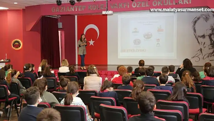 Öğrencilere sağlıklı beslenme ve duygusal yeme semineri
