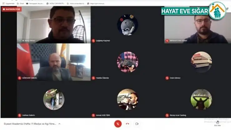 Öğretim Üyesi Yılmaz algı yönetimini anlattı