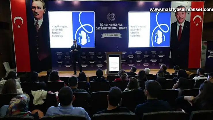 Öğretmenlerle Gaziantep Buluşması'nda 'yılmazlık' semineri