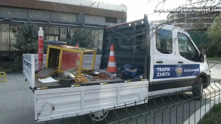 Okul önünde seyyar satıcı dehşeti, zabıtayı silahla yaraladı