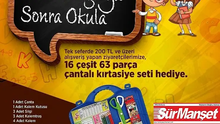 Okula dönüş hediyesi Nata Vega'dan
