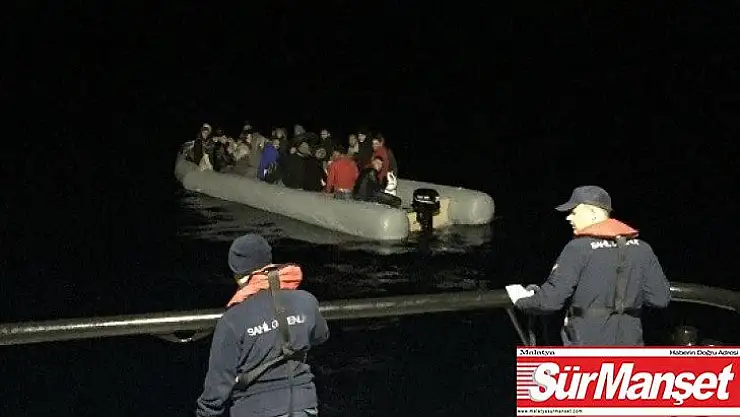 Ölüme yolculukta 132 düzensiz göçmen yakalandı