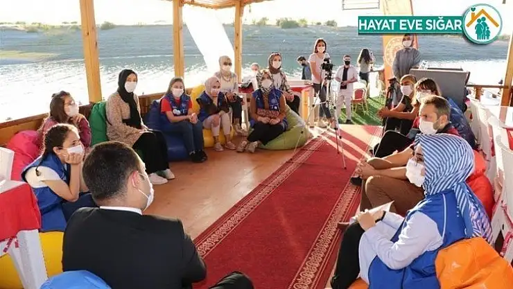 Önce temizlik sonra gemi turu