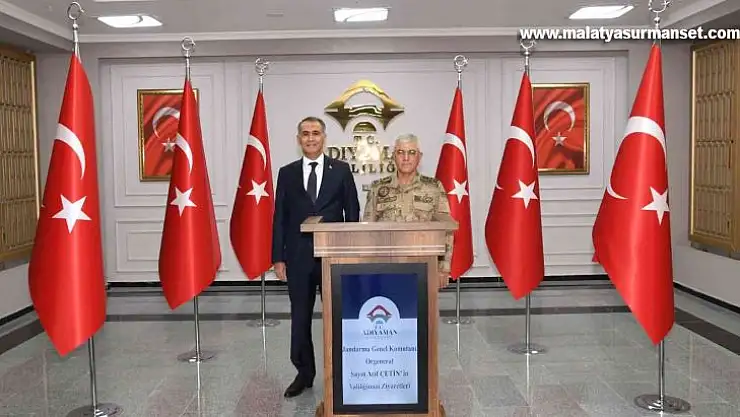 Orgeneral Arif Çetin'den Vali Çuhadar'a ziyaret