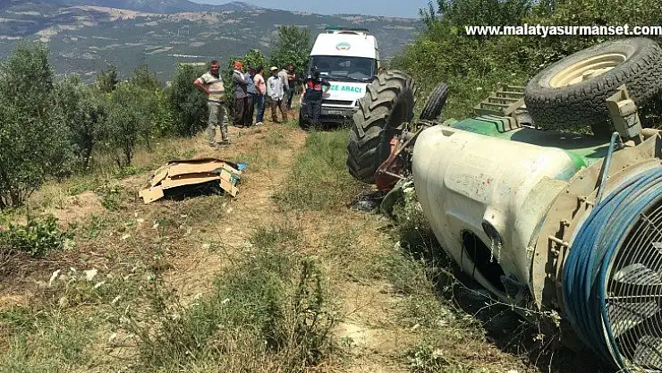 Osmaneli'nde traktör kazası: 1 ölü