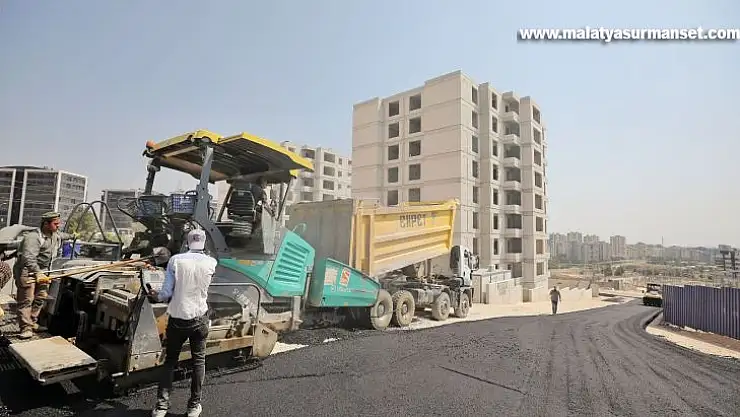 Osmangazi Mahallesi'nde asfalt çalışmaları başladı