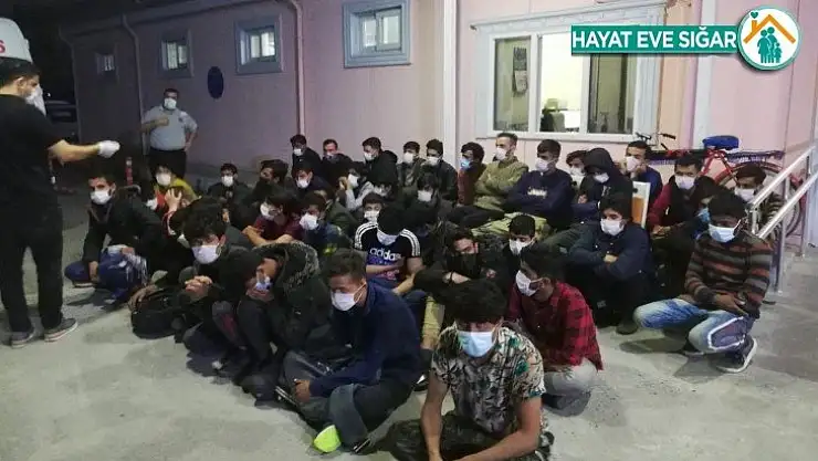 Osmaniye'de 66 düzensiz göçmen yakalandı