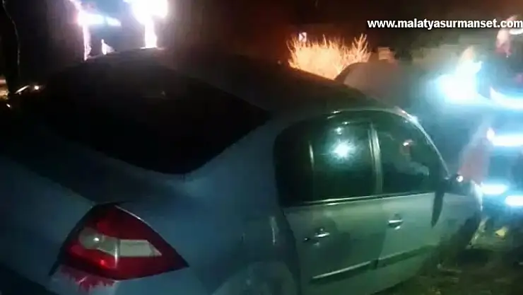 Otomobil şarampole devrildi: 3 yaralı