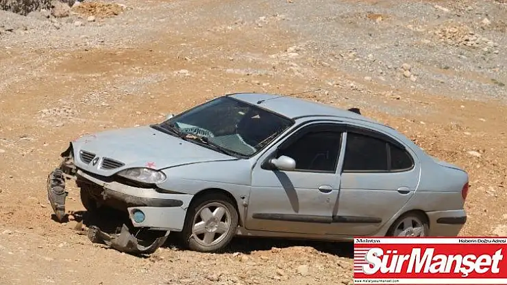 Otomobil şarampole yuvarlandı: 3 yaralı