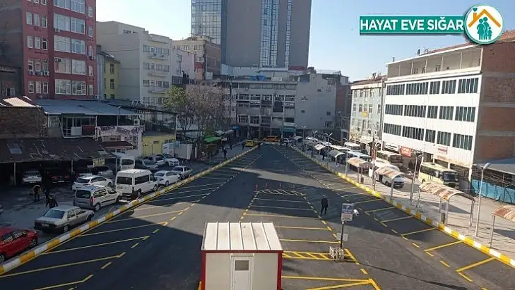 Otoparklar dezenfekte ediliyor