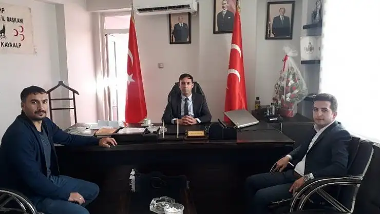 Öz Büro-İş'ten MHP'ye ziyaret