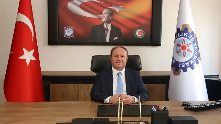 Öz İplik İş Sendikası Genel Başkanı Ay: 'İş kolumuzda yıl içerisinde sendikalı olan işçilerin yarısından fazlası sendikamız Öz İplik İş'e üye olmuştur'