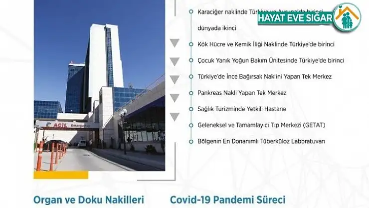 Özal Tıp Merkezi, ince bağırsak ve pankreas nakli yapan tek merkez