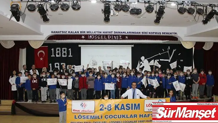 Özel Malatya Final Okullarından LÖSEV'e destek