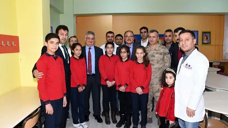 Özel öğrenciler için destek eğitim odasının açılışı yapıldı