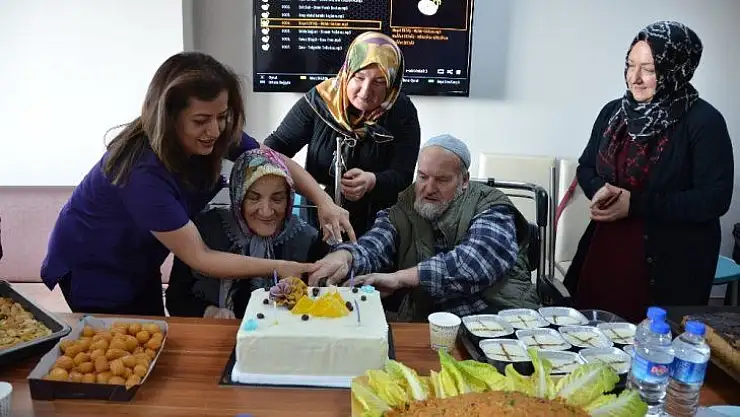 Palyatif hastasına doğum günü sürprizi