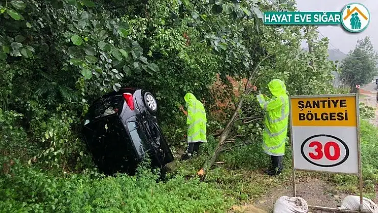 Pazar'da kaza ucuz atlatıldı: 4 yaralı