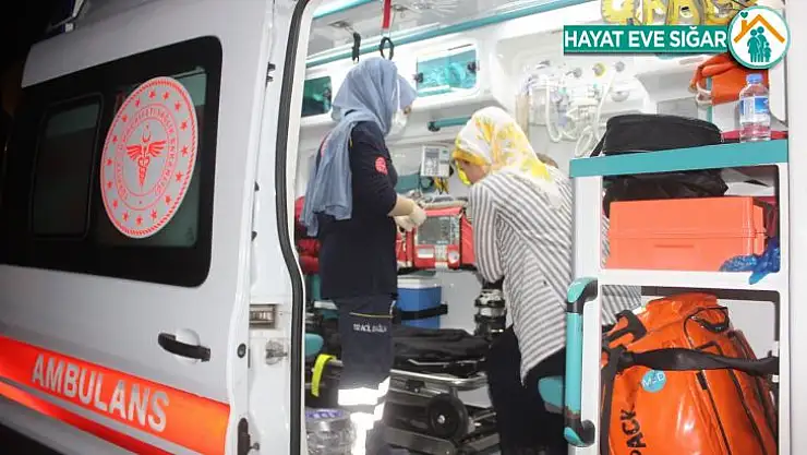 Pide fırınında çıkan yangında 6 kişi dumandan zehirlendi