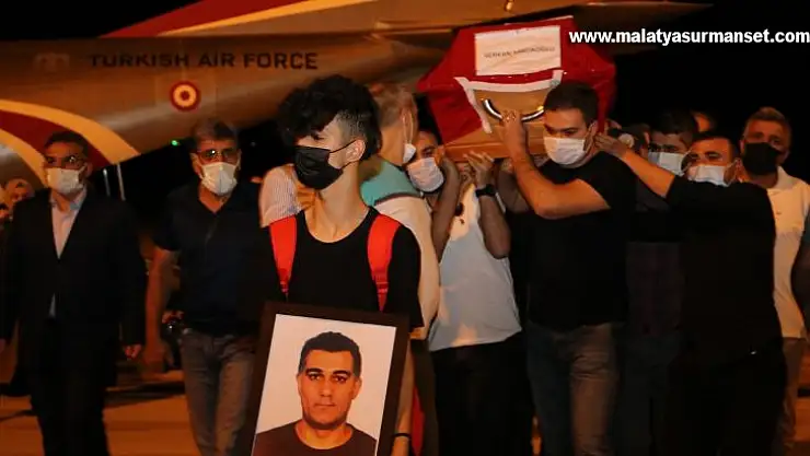 Pilot Serkan Mirzaoğlu'nun cenazesi memleketi Elazığ'a getirildi