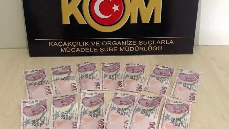 Piyasaya sahte para süren şahıs tutuklandı