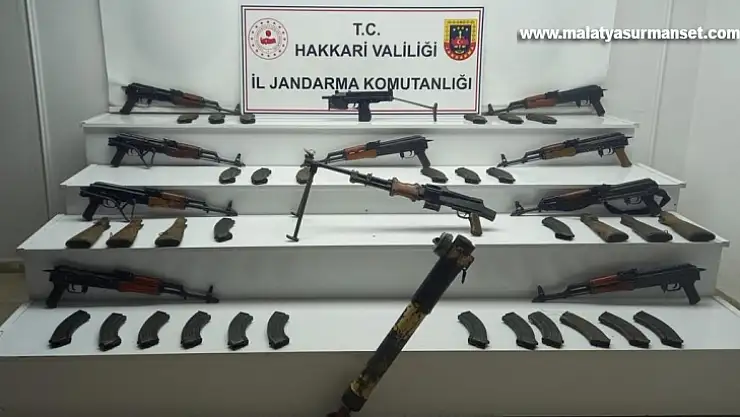 PKK terör örgütünün toprağa gömülü mühimmatları imha edildi