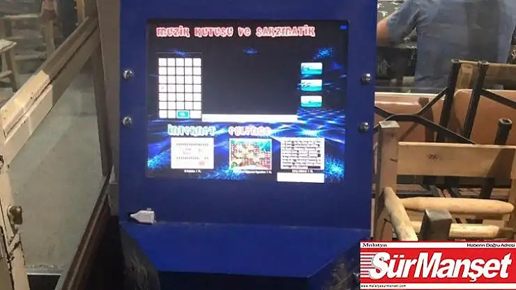 Polis  oyun makinelerine el koydu