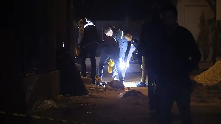 Polis merkezi inşaatına molotofkokteyli saldırı