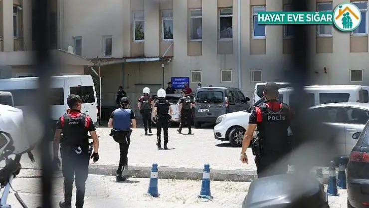 Polisi şehit eden zanlılar adliyeye çıkarıldı