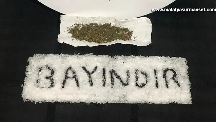 Polisin şüphelendiği araçtan uyuşturucu çıktı
