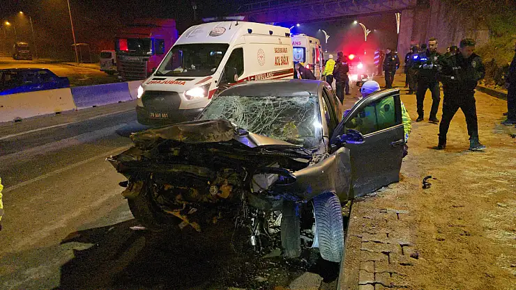 Polisten kaçan alkollü sürücü kaza yapınca yakalandı