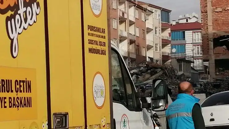 Pursaklar'dan Elazığ'a yardım eli